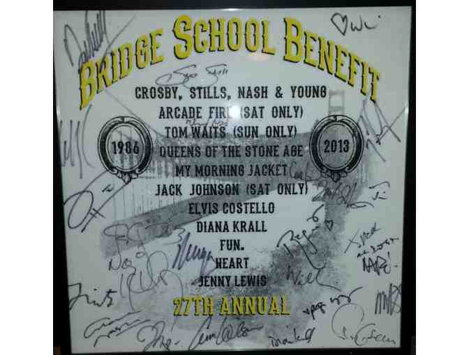 Tom Waits & Artists - Limited Edition, Signed, Framed T-shirt