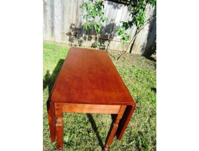 Gorgeous Cherry Drop-Leaf Table