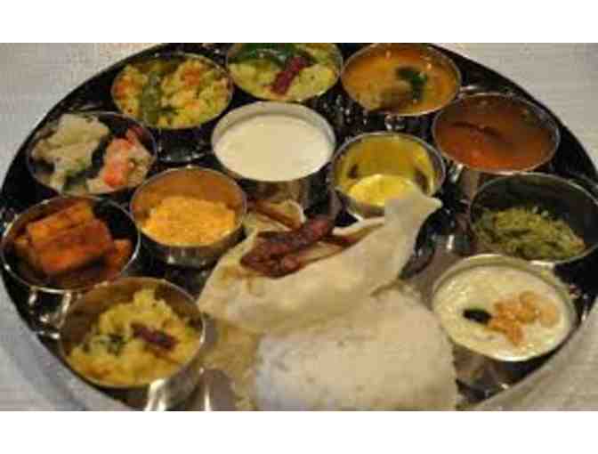 Delicious and organic South Indian Ayruvedic meal to delight your senses