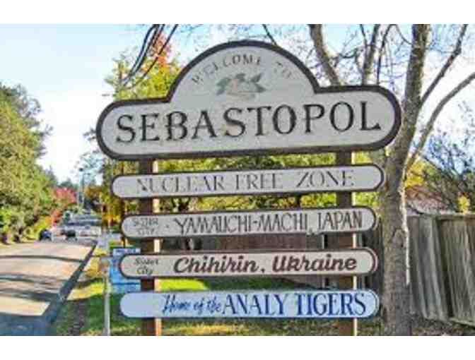 Sebastopol Local's Weekend Fun - Gift Cards to 12 Favorite Sebastopol Stops!