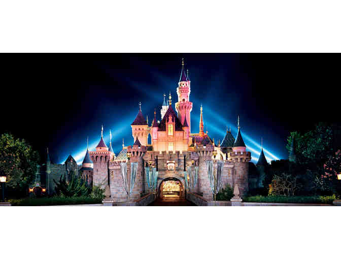Take the Family to Disneyland with 4 one-day park hopper tickets