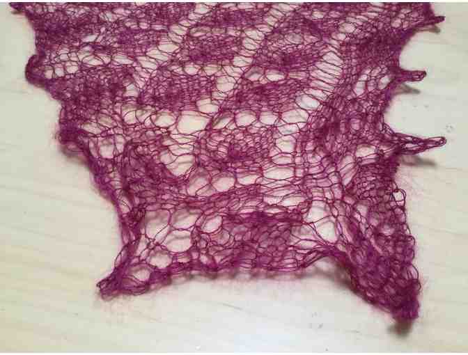 Hand Knit Shawl by Skeydrit Baehr