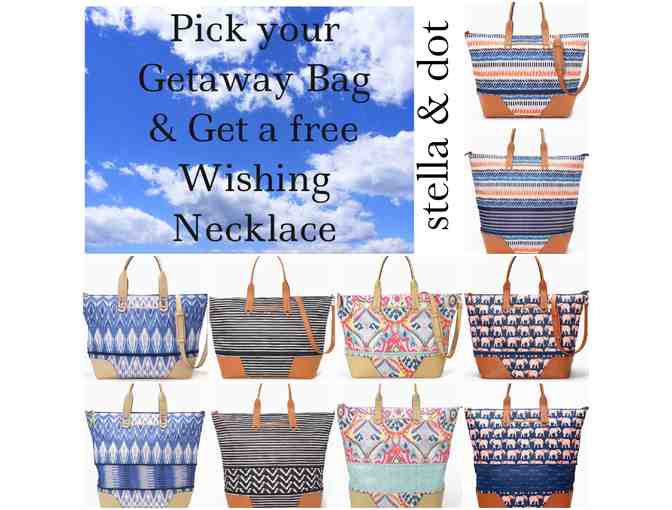 Stella & Dot - Getaway bag & Wishing necklace of your choice!