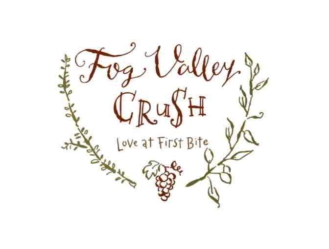 Cozy Fog Valley Crush Package ~ Hand-Knit Cable Throw, 2 Fog Valley Crush books and wine!