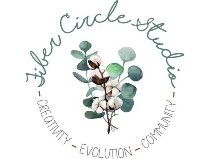 $25 gift certificate to Fiber Circle Studio
