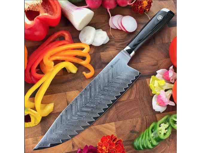 3 Bowie Chef's knives designed by Mattia Borrani Cutlery