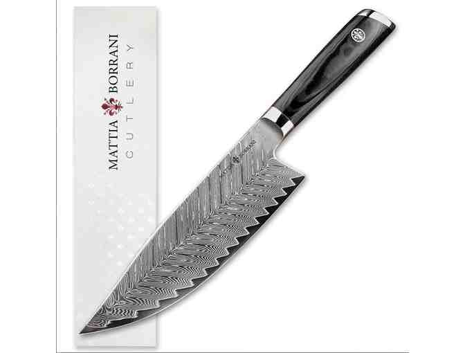3 Bowie Chef's knives designed by Mattia Borrani Cutlery