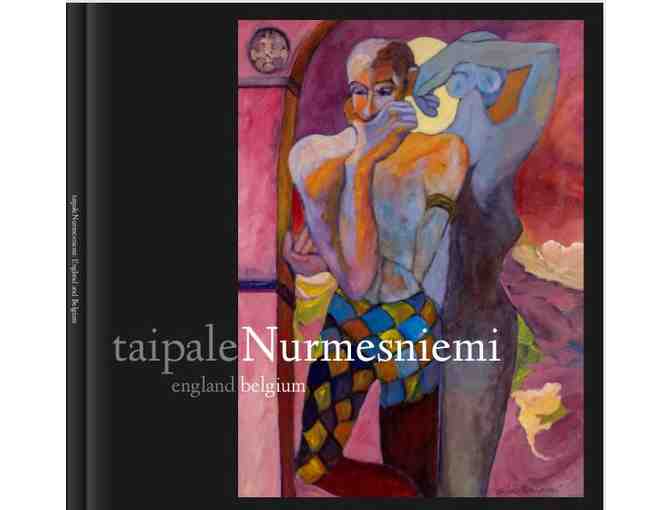 Stunning original painting by Taipele Nurmesniemi and coffee table book