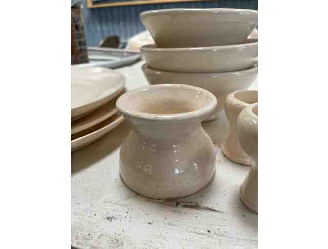 Handmade ceramics set from Summerfield's Class 11