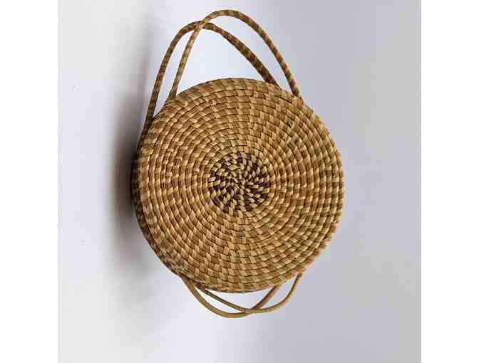 Sweetgrass Basket - Hanging canteen form
