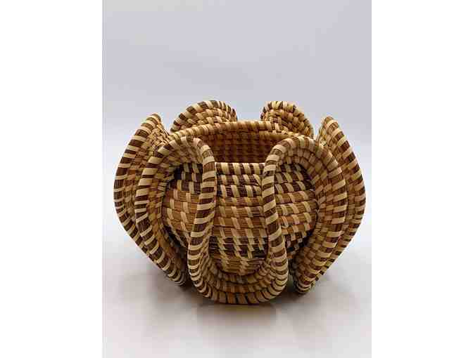 Sweetgrass Basket - Elephant Ear Form