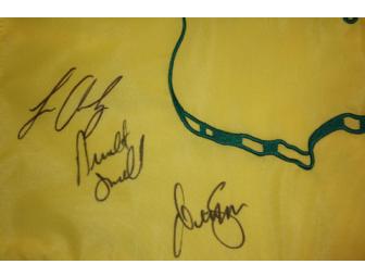 Charl Schwartzel Autographed Masters Tournament Flag