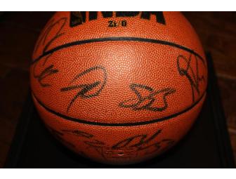 Houston Rockets Team Autographed Basketball