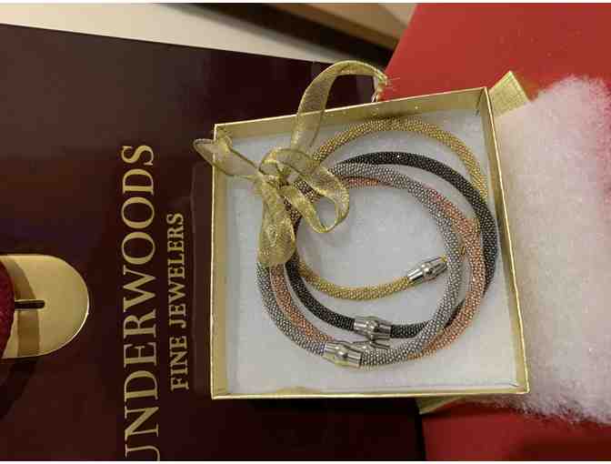 4 Magnetic Sterling Silver Bracelets from Underwoods - Photo 1