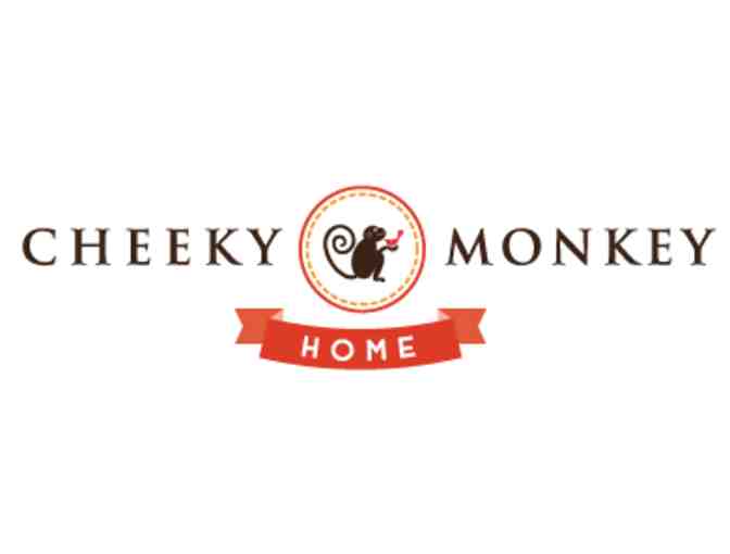 Cheeky Monkey - $200 gift certificate for stock or custom embroidered pillows