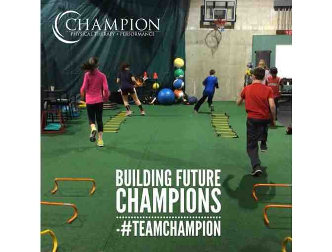 Champion PT and Performance - 4-Week Sports Performance Training Package