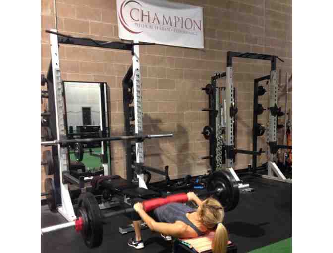 Champion PT and Performance - 4-Week Unlimited Team Training Membership