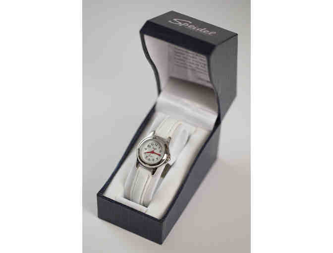 Ladies' Speidel Watch with white band