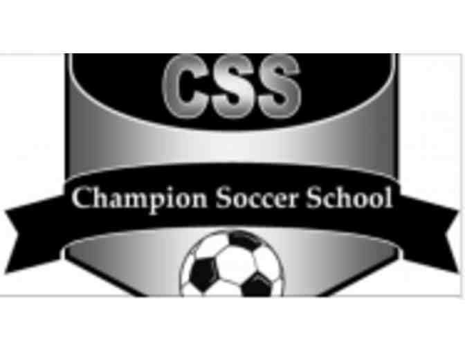 Champion Soccer School - 1 week of Camp (Belmont location)