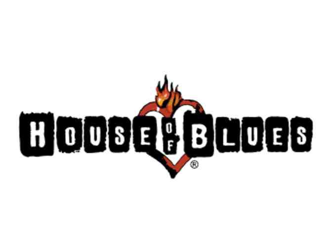 House of Blues - 2 tickets to a Show, access to the Private Foundation Room & Parking Pass