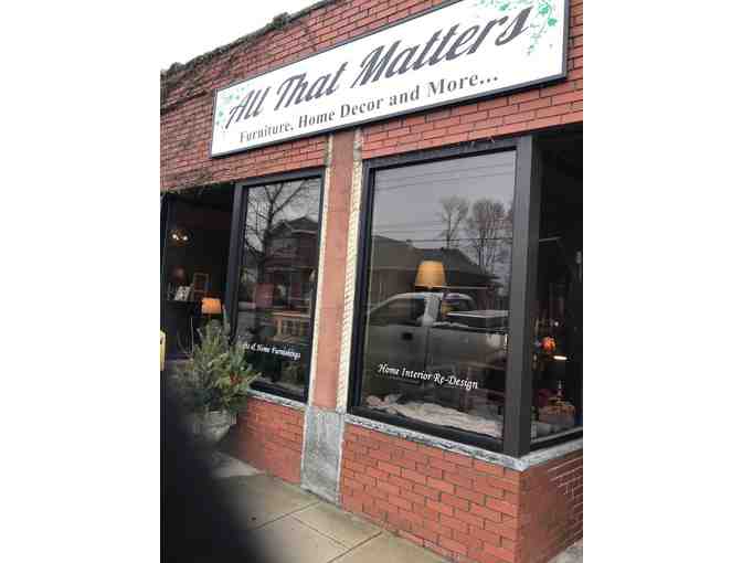 All That Matters - $25 Gift Certificate