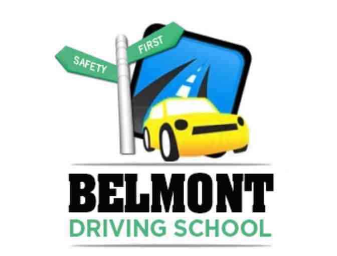 Belmont Driving School - One, Junior Operator, Driver's Education Program
