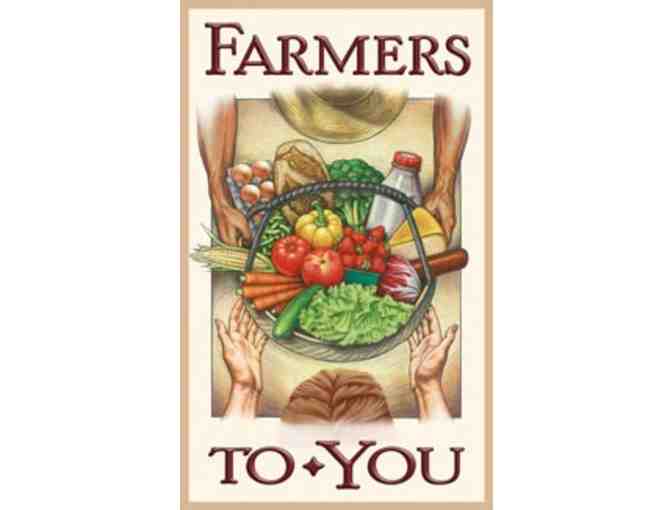 Farmers to You - a Breakfast Basket of New England food + a $25 voucher for first order