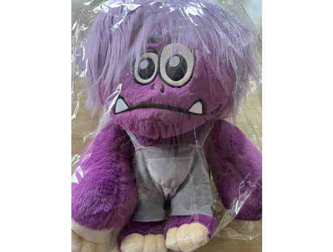 Beast Academy Math Grade 4 Complete Books Set and a Grogg Beast Stuffed Animal