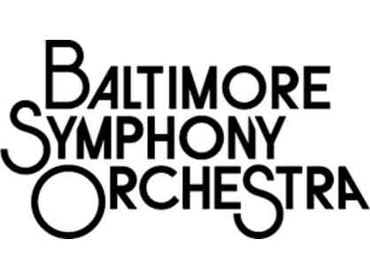 Baltimore Symphony Orchestra Tickets