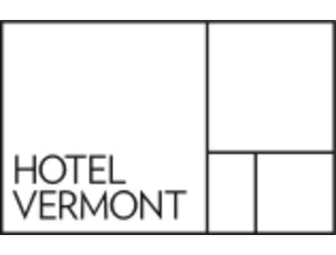 Hotel Vermont One-Night Stay!