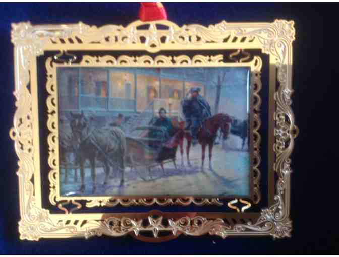 Set of 5 Christmas Ornament by Kunstler