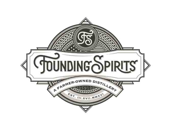Set of spirits from Founding Spirits Distillery