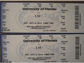 University of Florida VS LSU