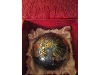 Alexander Kalifano Gemstone Paperweight - Marine Blue