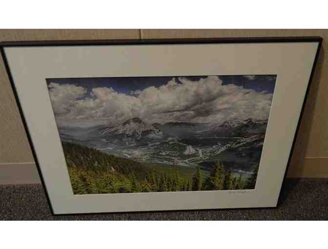 Lenny Rumpler Photography 'Beach and Clouds at Adams Point'