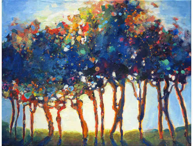 Nancy Laliberte Fine Art 'I Hope You Dance' acrylic on canvas