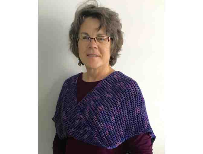 Scarf and Earrings by Brenda Tilson