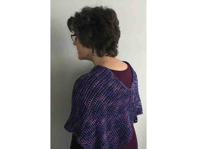 Scarf and Earrings by Brenda Tilson