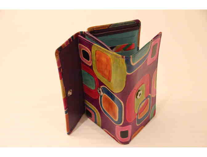 Colorful Artsy Wallet from Barcelona, Spain