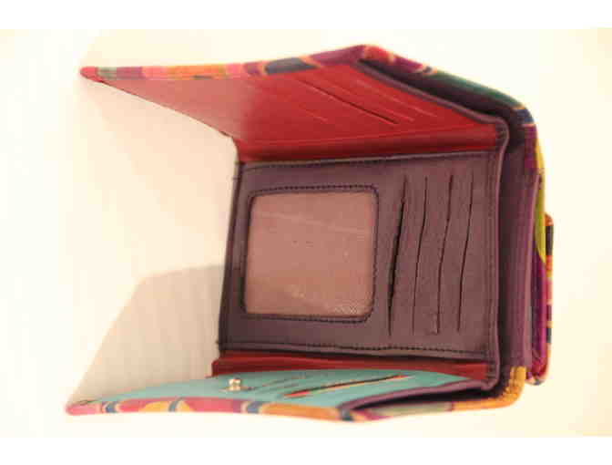 Colorful Artsy Wallet from Barcelona, Spain