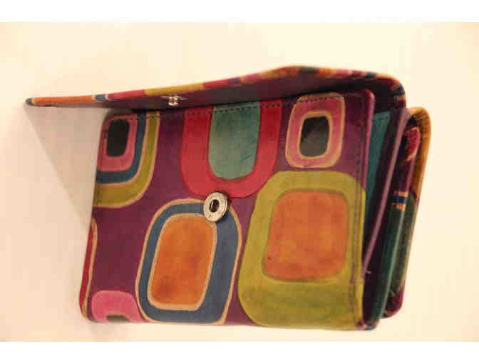 Colorful Artsy Wallet from Barcelona, Spain