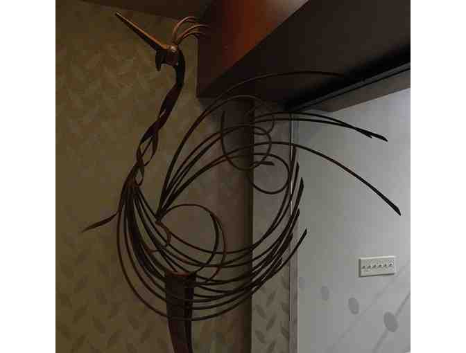 'Crane' by Clyde Wynia