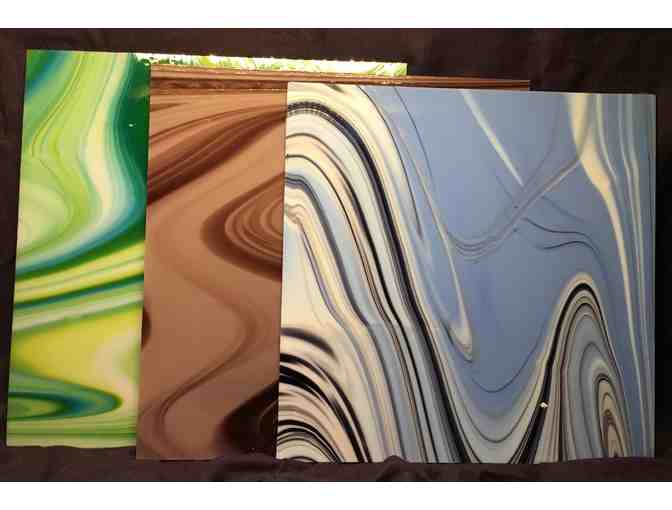 Cut & Design Fused Glass & Etch Wine Glasses Class