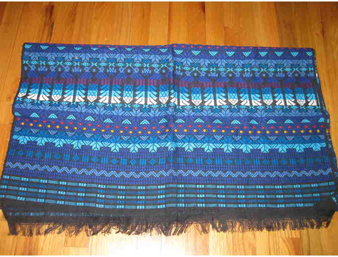 Handwoven Guatemalan throw/blanket