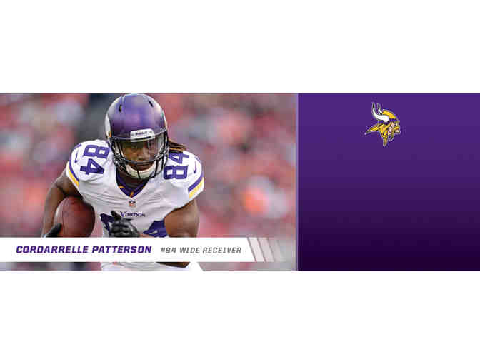 MN Vikings #84 Cordarrelle Patterson signed 8x10 Action Photo