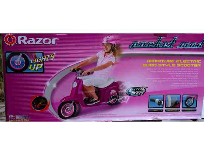 Razor Mini Electric Euro Style Scooter PINK!