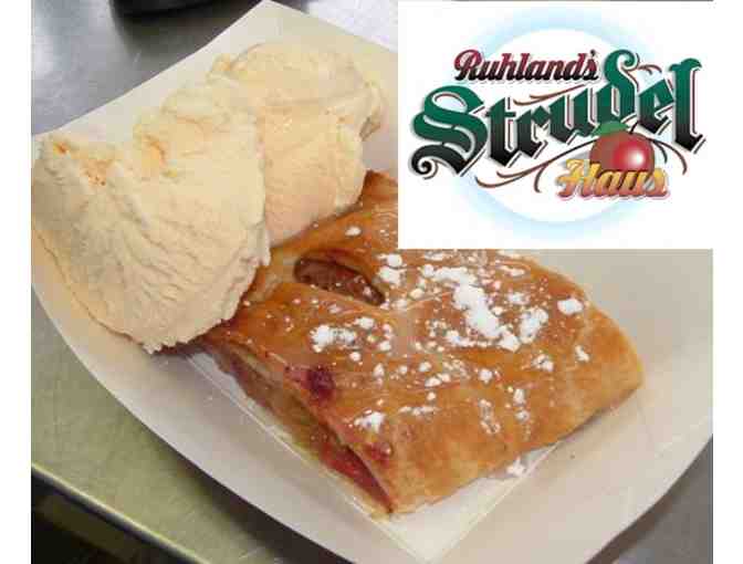 Six (6) Strudels from Ruhland's Strudel Haus in St. Paul