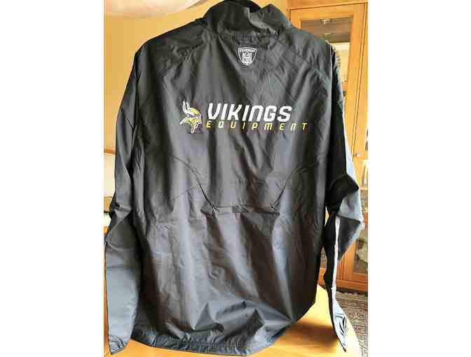 Reebok Sideline Jacket Autographed by #84 Cordarrelle Patterson