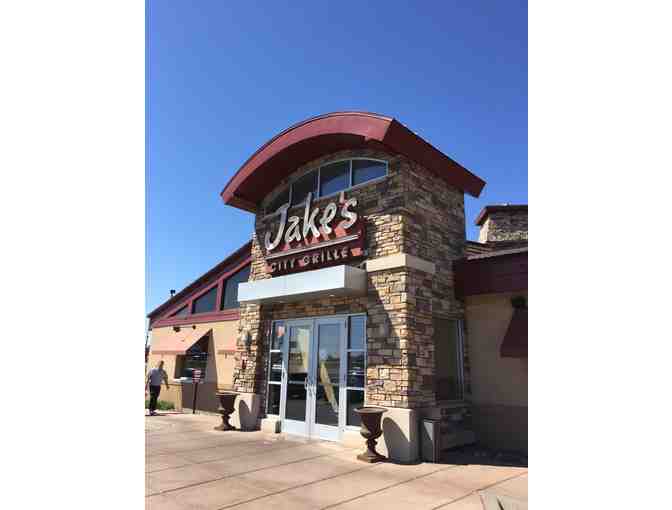 Jake's City Grille $25 Off Gift Certificate
