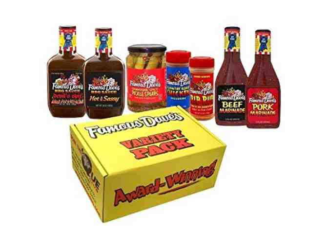Famous Dave's - 9lb Variety Pack and Utensils